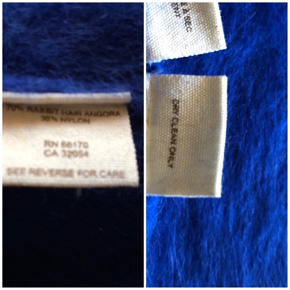 Free People Cobalt angora rabbit hair tie vest - Picture 5 of 5